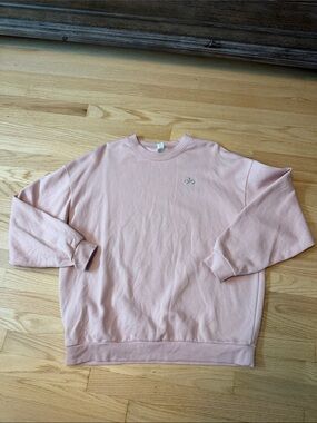ALO Yoga Pink Quartz Crewneck Sweatshirt